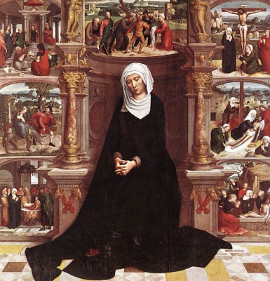 Our Lady of the Seven Sorrows, by Isenbrant, 1518-35