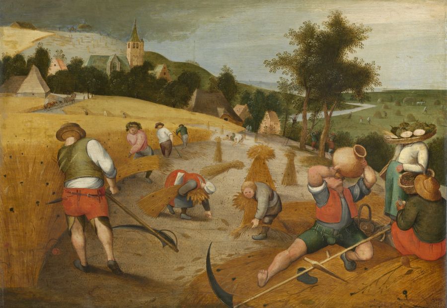 Summer, by Abel Grimmer, 1607