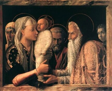 Presentation at the Temple, by Andrea Mantegna, ca. 1460