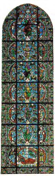 Chartres Cathedral Jesse Tree window