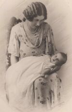 Baby in Christening gown