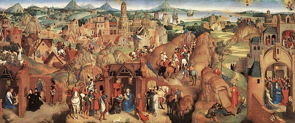 Advent And Triumph Of Christ, by Hans Memling, 1480 (see under the footnotes on this page for more information)