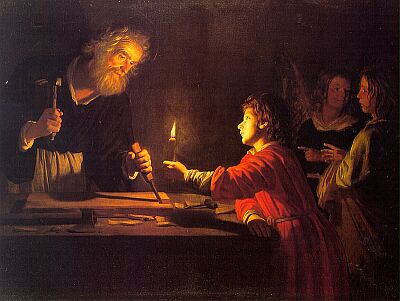 Honthorst: Childhood of Christ