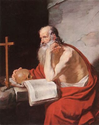 St. Jerome -- by Jacques Blanchard, 1632