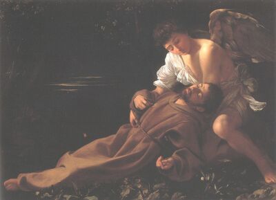 Caravaggio: Ecstasy of St. Francis