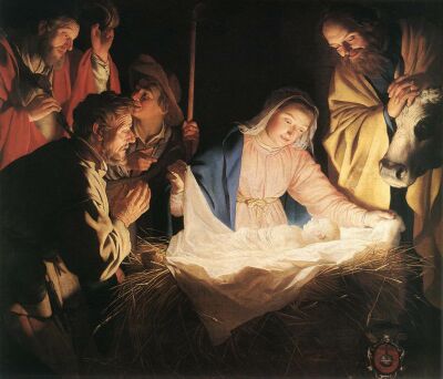 Honthorst: Adoration of the Shepherds