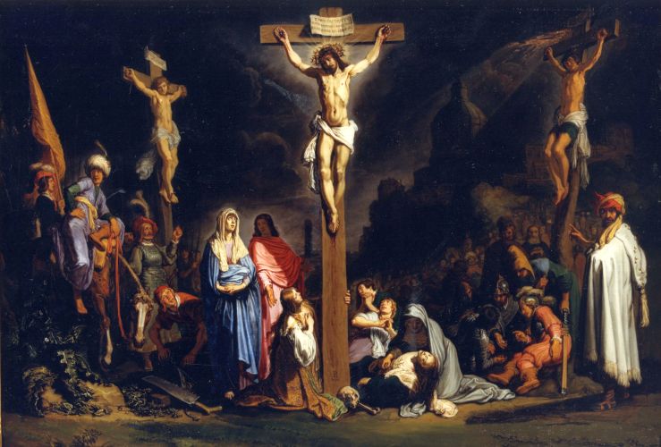 Crucifixion, by Nicolas Tournier, 1635