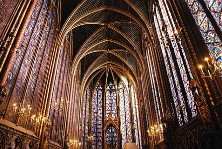 The upper Chapel of Ste. Chapelle