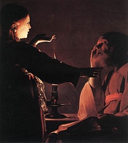 St. Joseph's Dream, by Georges de la Tour, 1640