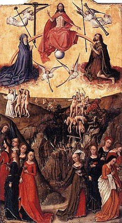 The Ten Virgins at the Last Judgment, by an Unknown Flemish Master (see Matthew 25:1-13)