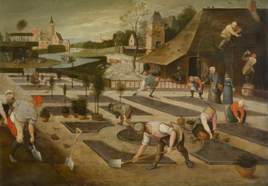 Spring, by Abel Grimmer, 1607