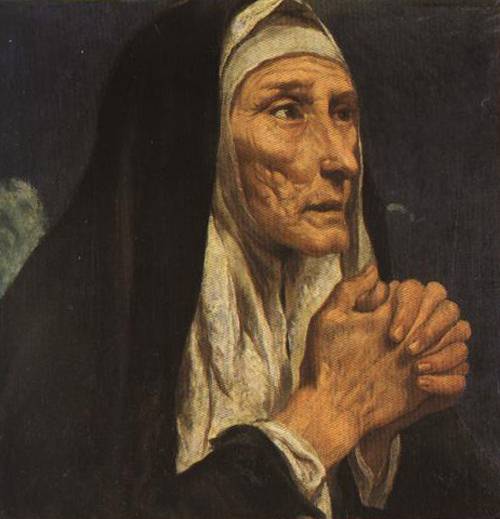 St. Monica, by Luis Tristan