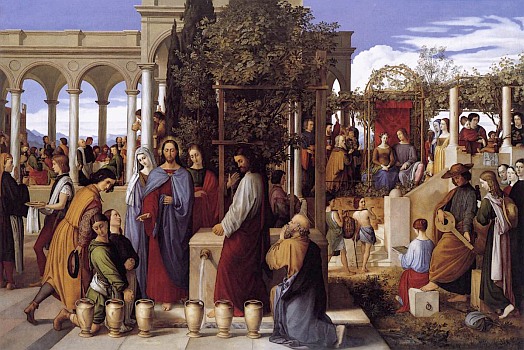 Wedding at Cana, by Julius Schnorr Von Carolsfeld, 1819