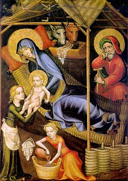 The Nativity, by the Master of Salzburg