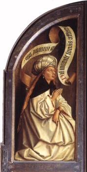 Erythraean Sibyl, by Van Eyck (Ghent altarpiece)