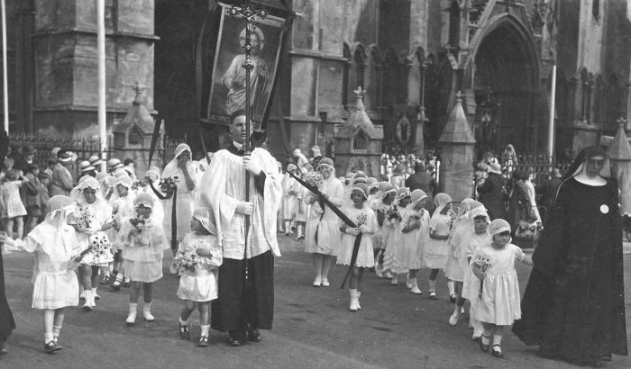 Corpus Christi procession, Ireland.