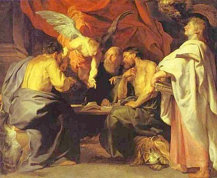 The Four Evangelists, by Rubens